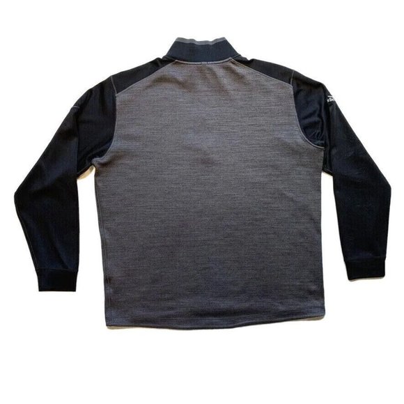 Nike Golf Pullover Mens XL Tour Performance Dri-Fit 1/2 Zip Long Sleeve Lined - Picture 2 of 10